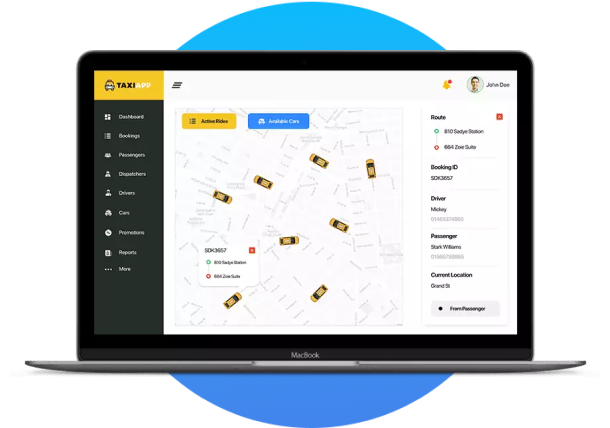 Taxi and Transportation Image | Ariya InfoTech